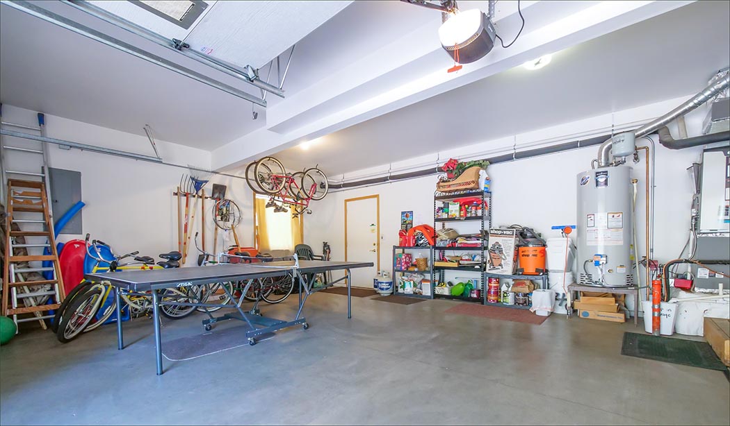 Large garage with