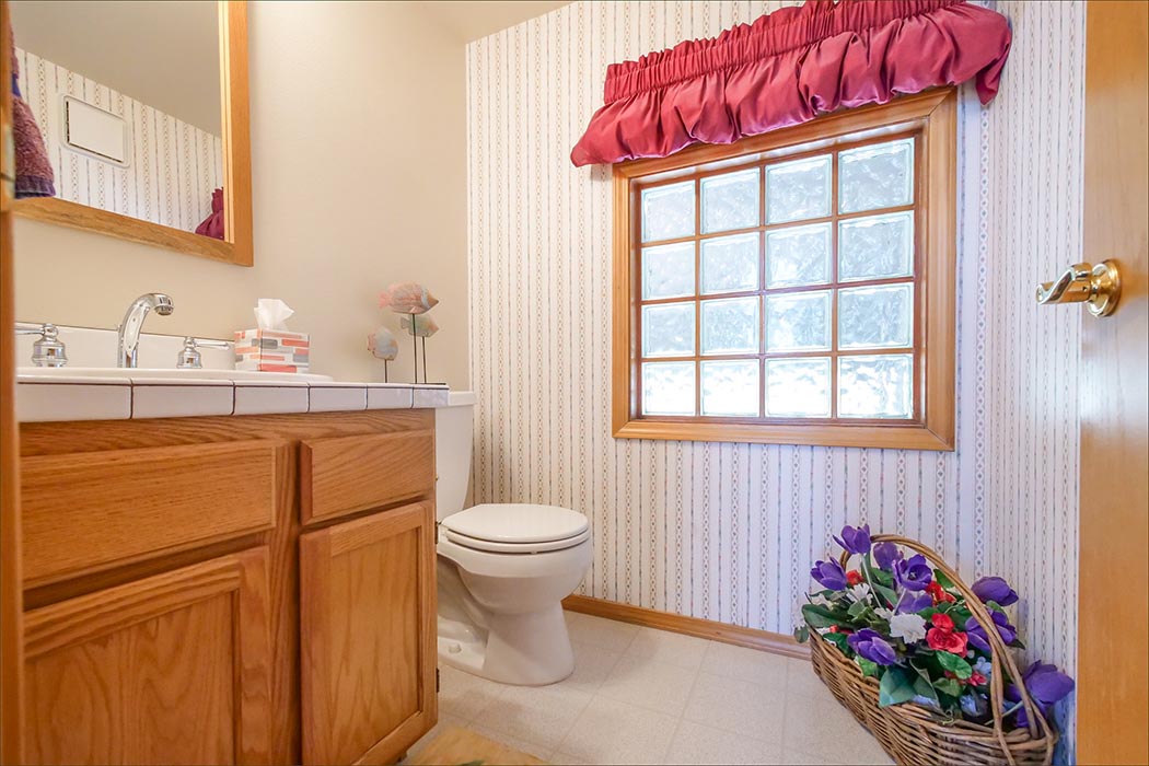 Upstairs Living room half bath